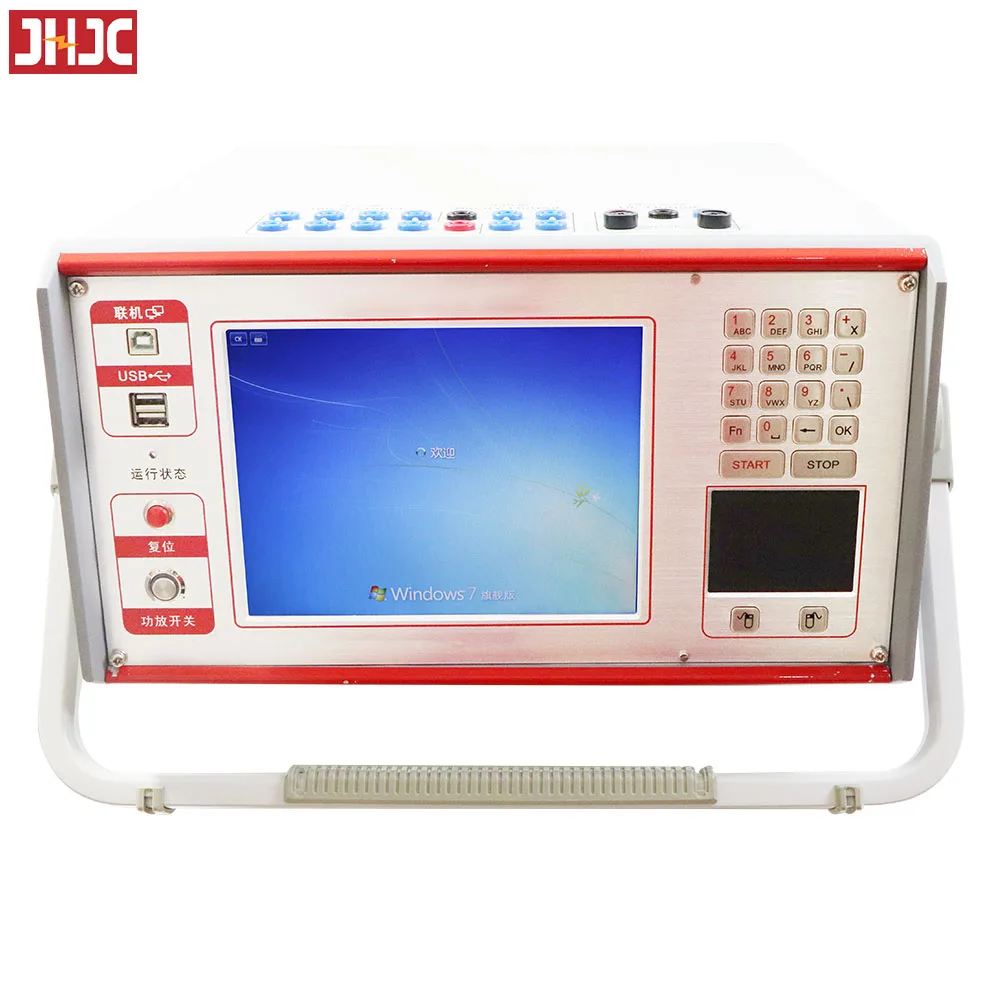 Three Phase Digital Relay System Testing Machine Equipments 3 Phase Relay Secondary Injection Protection Tester Test Kit