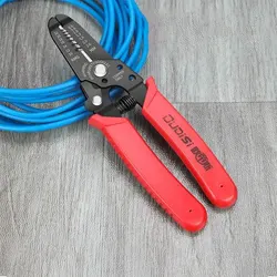 Wire Stripper Wire Puller Cutter Multifunctional Labor-Saving Repair Scissors Wire Stripping Crimping Pliers Hand Tool