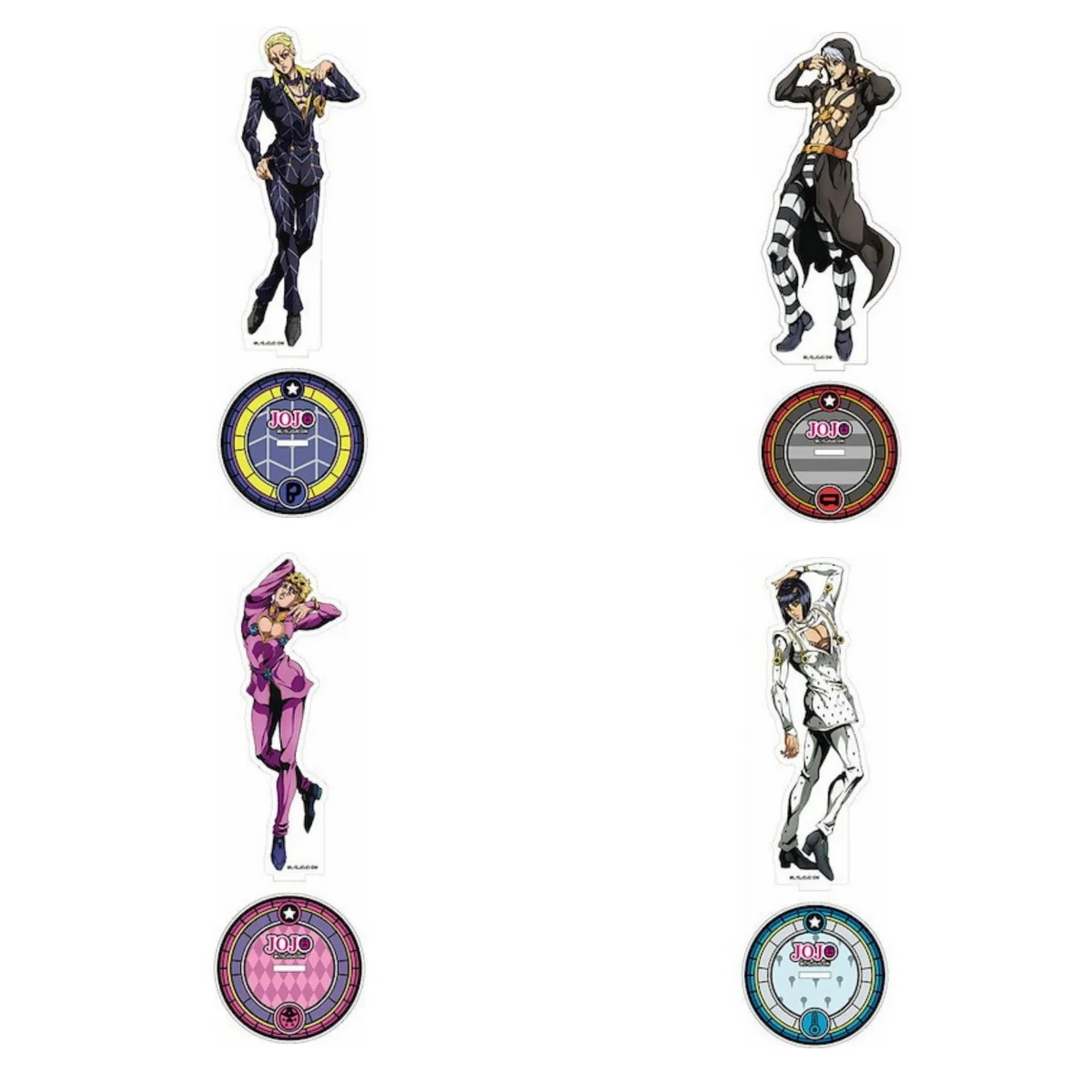 Hot 15CM Acrylic Stand Model Anime JoJo's Bizarre Adventure Figure Peripheral Collection Decorations Gifts Keychain Wholesale