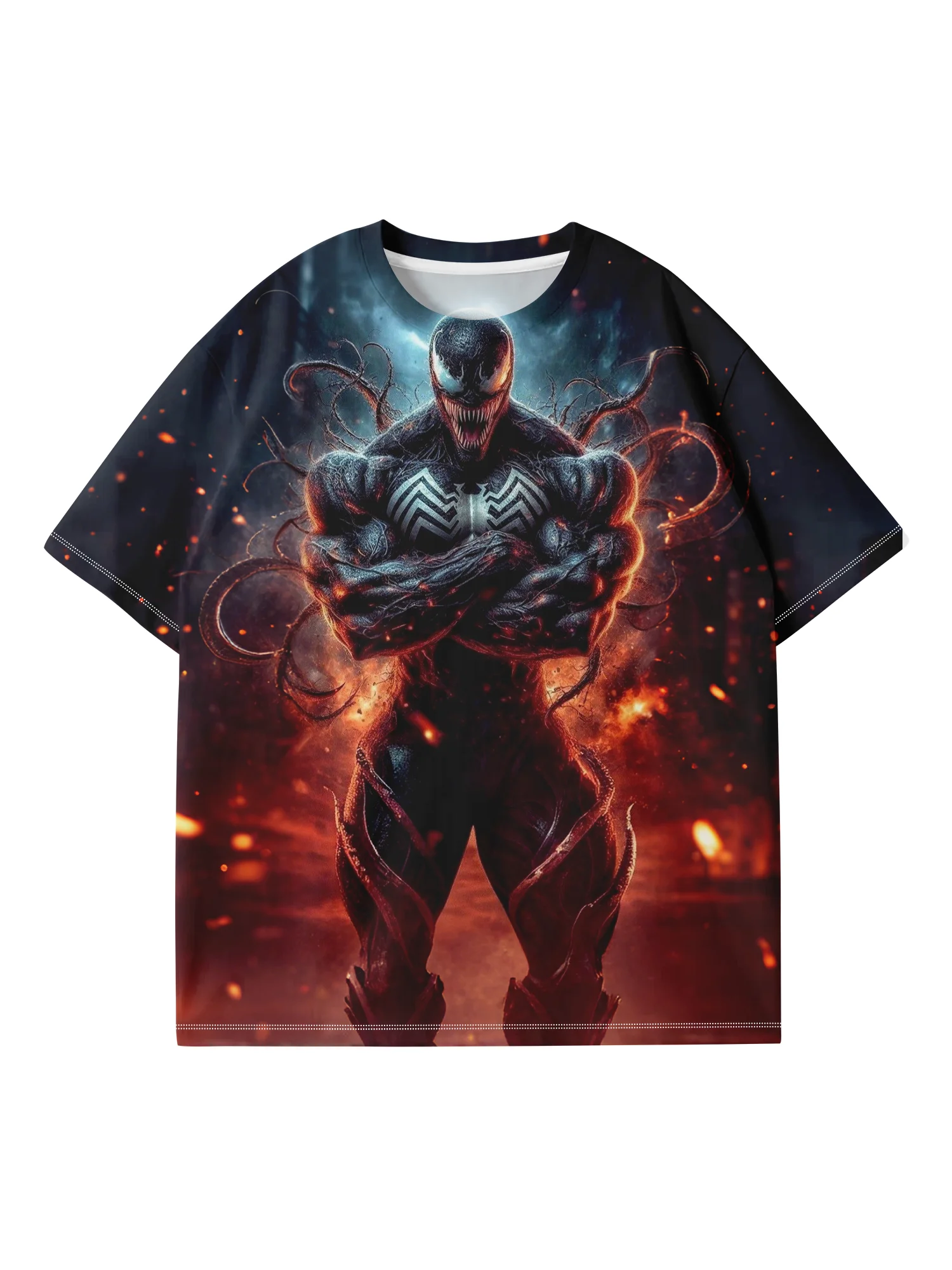 

Одежда с 3D-принтом Marvel Venom, подходит для занятий спортом на открытом воздухе, с модным и крутым дизайном с комфортом.