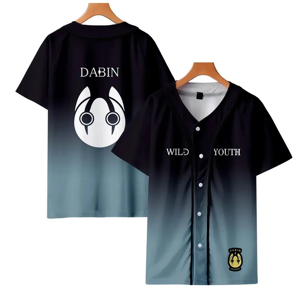 New Dabin Merch BETWEEN BROKEN Bseball T-shirt Women Men Short Sleeve Casual Daily Baseball Jersey 3D Clothes