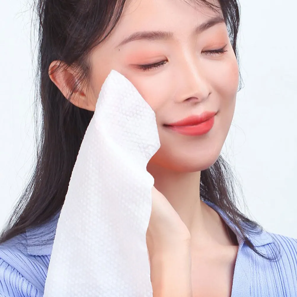 

1pcs 1 Roll Thickening Disposable Facial Tissue Soft Cotton Face Washcloth Makeup Removal Washing Face Cleaning Towel Thick Soft