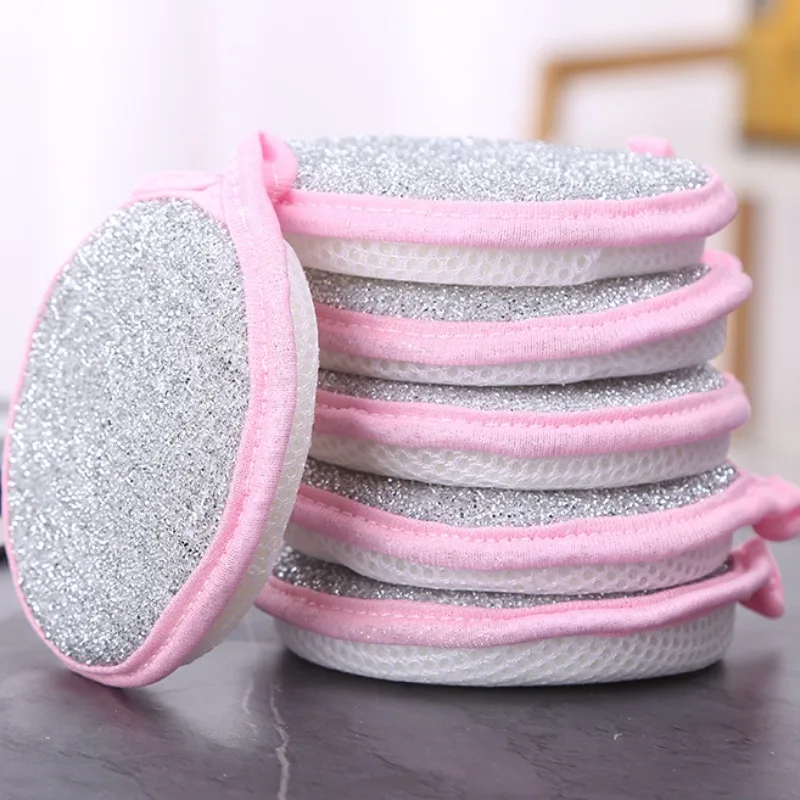 

5/10Pcs Double Side Dishwashing Sponge Dish Washing Brush Pan Pot Dish Wash Sponges Household Cleaning Kitchen Tools