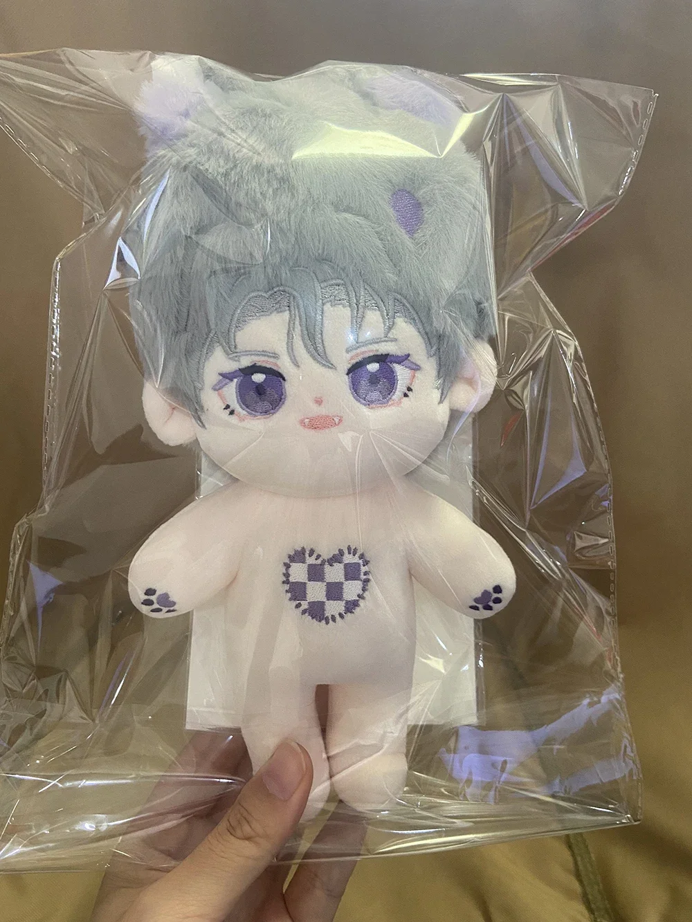 

20cm Dress-up Plushie Dolls Anime Light and Night Cartoon Monster Cute Cotton Stuffed Plush Doll Body Birthday Gift Toys