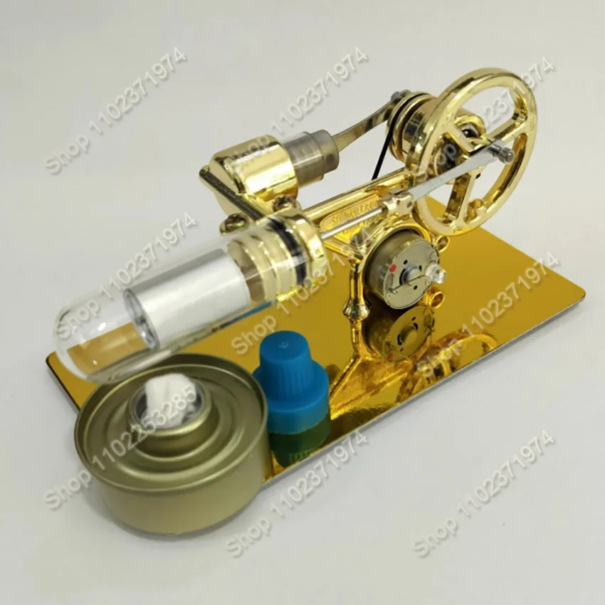 Science Experiment Stirling Engine Motor Model Stream Power Physics Experiment Toy Model Mini Generator