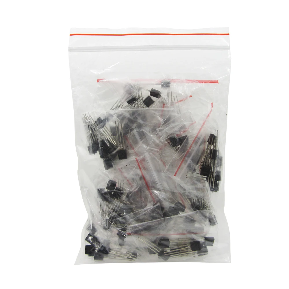 170pcs 17value Bipolar Triode Transistor TO-92 NPN PNP Assortment Kit