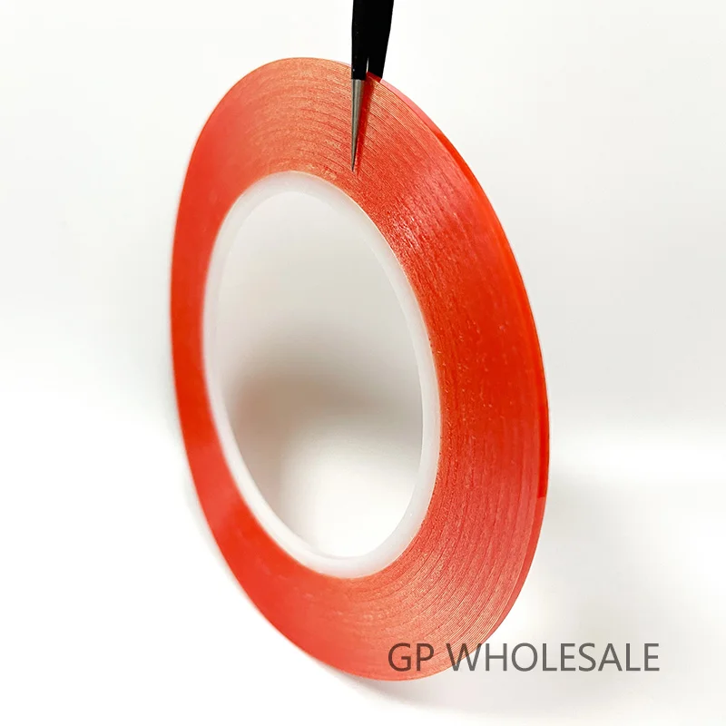 10x 0.2mm Thick 1.5mm *25M Strong Acrylic Adhesive Clear Double Sided Tape, No Trace, for Phone Display, Battery, Lens Assemble