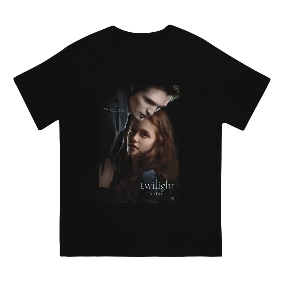 Men T-Shirts Twilight Vintage Cotton Tee Shirt Short Sleeve Twilight T Shirt Round Neck Tops Birthday Present