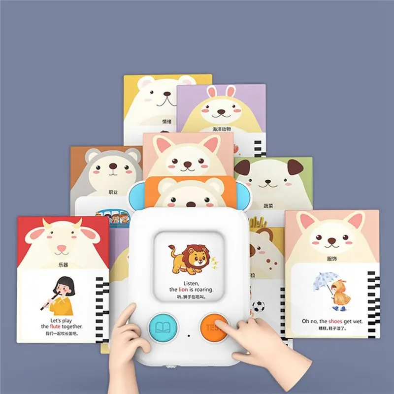 [Todaybuy】 Early Learning Machine English Enlightenment Learning Baby Early Learning Learning Machine Voice Sound Book