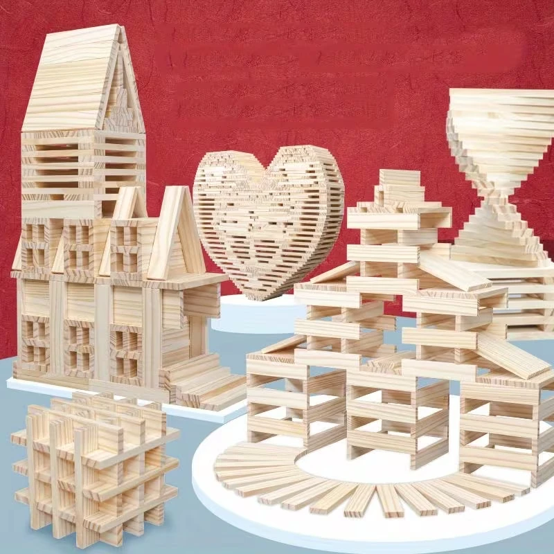 

Высококачественные Новые Неокрашенные Деревянные Блоки 2026 года – Прямоугольные Детали для Поделок, Подходят для Мебели, Архитектурных Моделей, Образовательные