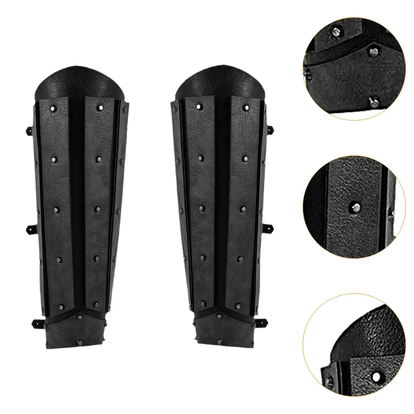 أغطية أحذية القراصنة للرجال من البولي يوريثان لعرض المسرح وأداء الحفلات باللون الأسود