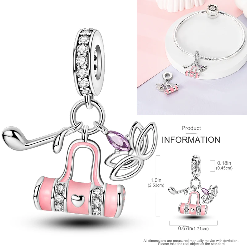 2026 Neuer Musik-Charm aus 925 Sterling Silber, Musiknoten-, Kopfhörer- und Gitarren-Anhänger, passend für europäische Armbänder, DIY-Geschenk für Frauen – Detail 17