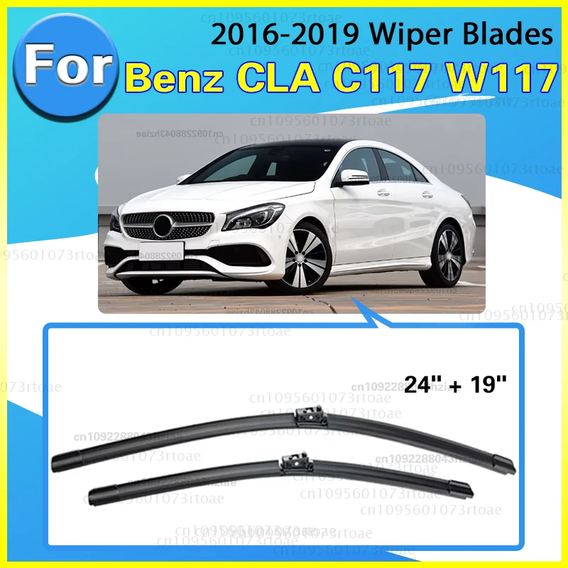 Auto Wischer Klinge Waschmaschine Auto Zubehör Für Mercedes Benz CLA C117 W117 2016 2017 2018 2019 CLA180 CLA200 CLA220 CLA250 CLA45 AMG
