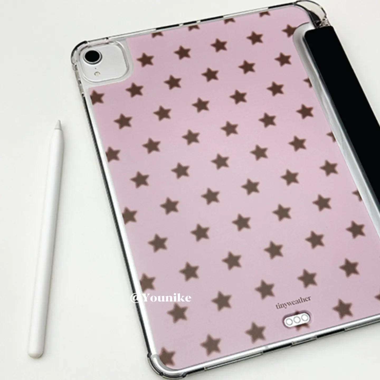 Korea ins Full Screen Star Y2K Tablet Case For iPad Pro 11 13 M2 M4 M3 10.2 5/6th 7/8/9/10/11th Mini 6 7 Air 3 4 5 6 Stand Cover
