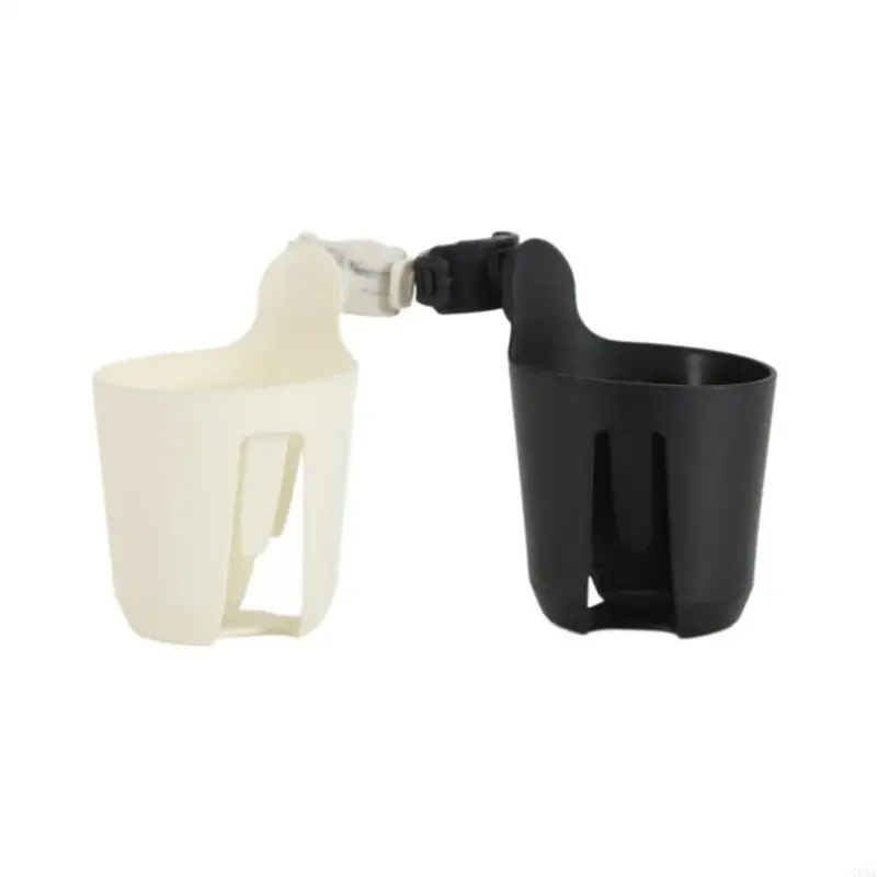 

C5AA Secure Pushchair Cup Mount Safe PP Cup Holder Large Storage Compartment for Baby Bottles or Parent Drinks