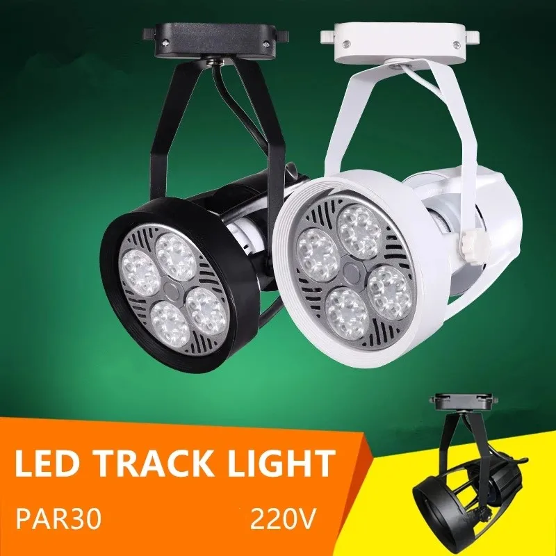 LED track lamp 35W 40W 45W 2 line track bracket LED track lamp spotlights apply to fabric store jewelry store high brightness