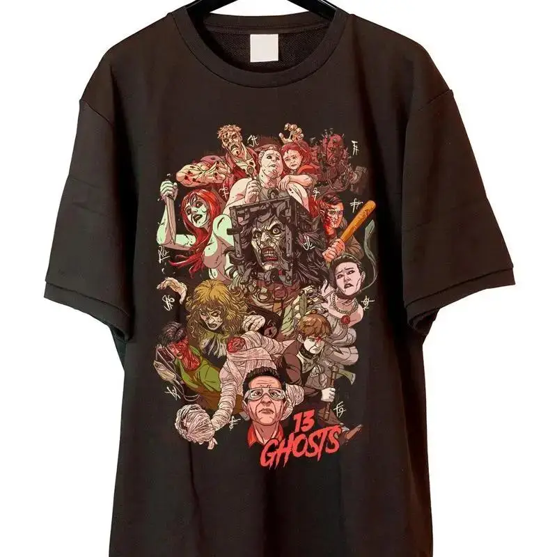 13 Ghosts DTF Halftone printed T-Shirt Horror Movie
