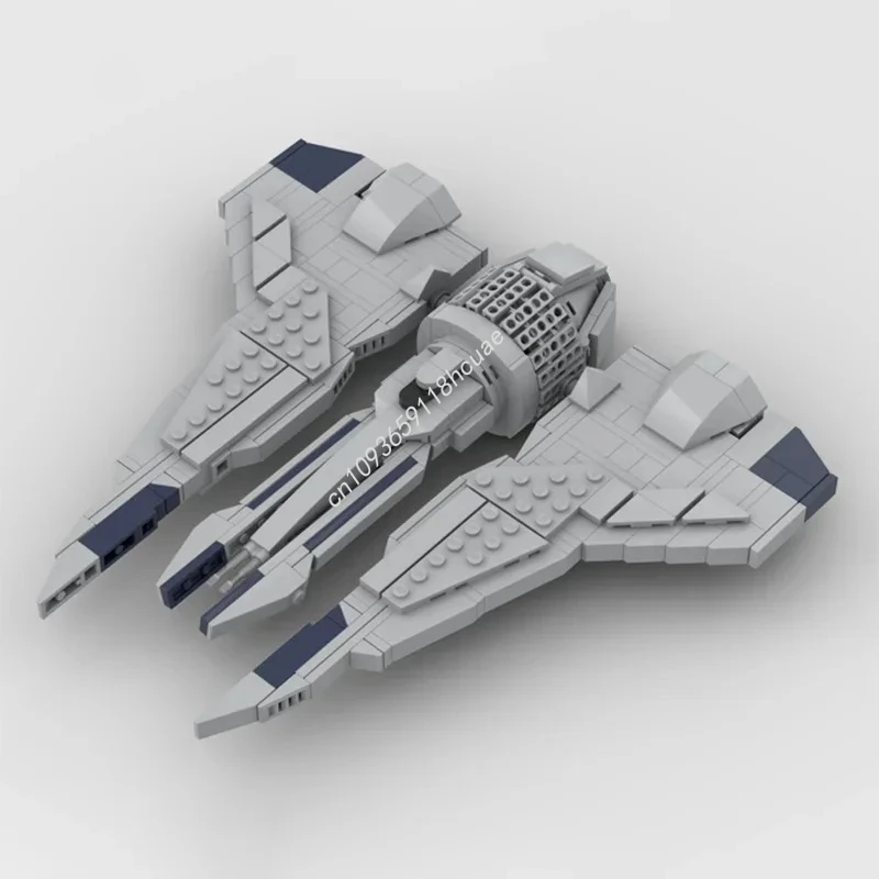 

414pcs Moc Star Battle Micro Kom'rk-class Fighter/Transport Model Building Blocks Bricks Diy Creative Assembly Toy Kid Gift