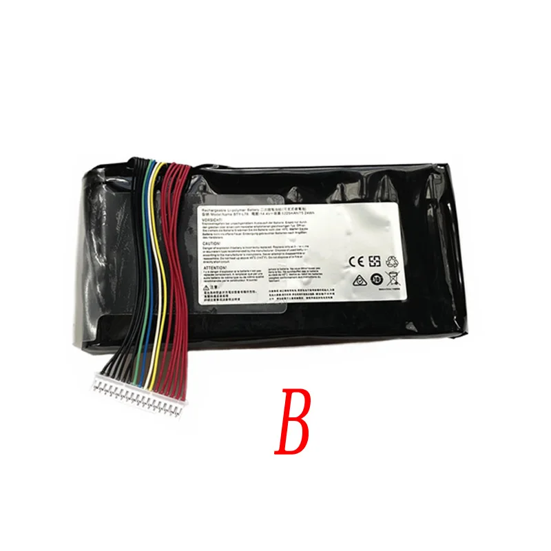 Imagem -05 - Bateria do Portátil para Msi Gt62 Gt62vr Gt80 Gt80s Gt73 Gt73vr Gt83 Gt83vr Gt75 Gt75vr Ms1812 Ms-1814 5225mah Novo Jcljf-bty-l78