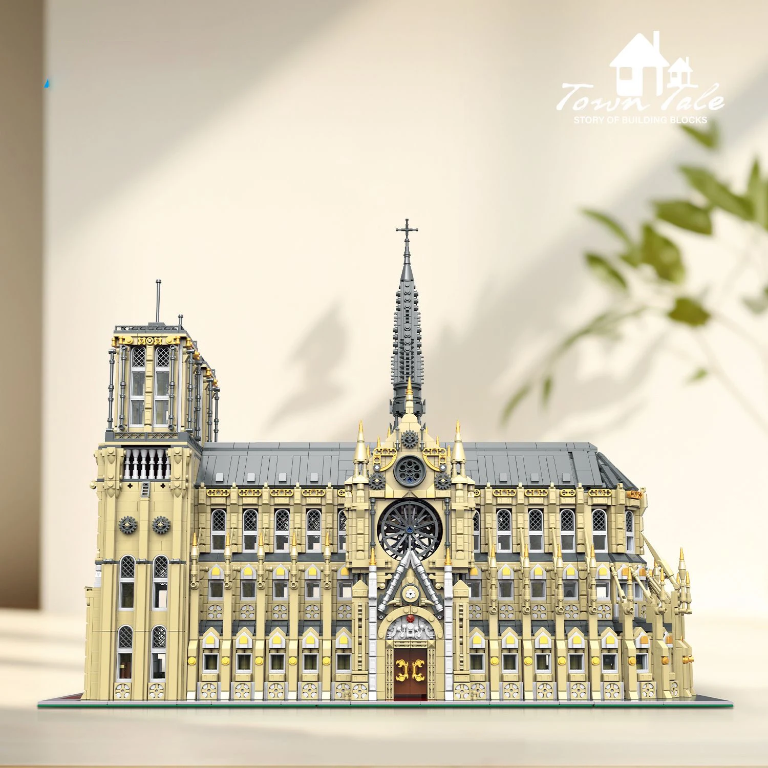 8225PCS Notre Dame de Paris Building Blocks World Classic Architectural Model MOC Bricks Kits Difficult Assembly Toy Adult Gifts