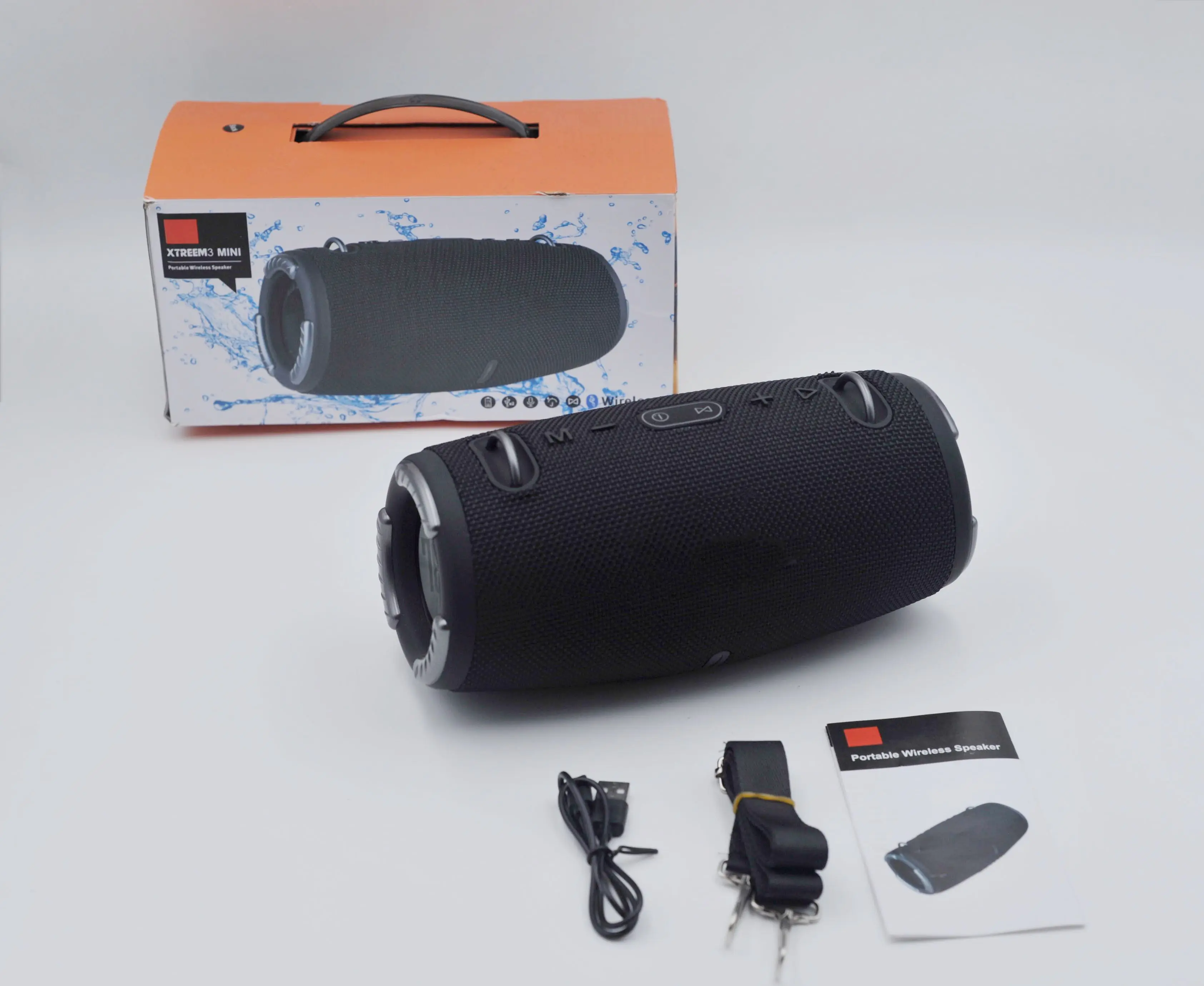 

Mini XTREME 3 Portable Bluetooth Speaker - Wireless speaker for cars, RVS and outdoor use with deep bass and TF card support