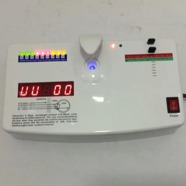 

Testing device Lens anti ultraviolet, anti radiation protection