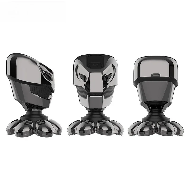 

2025 Мужская плавающая электробритва с семью головками, USB аккумуляторная бритва, набор 5 в 1