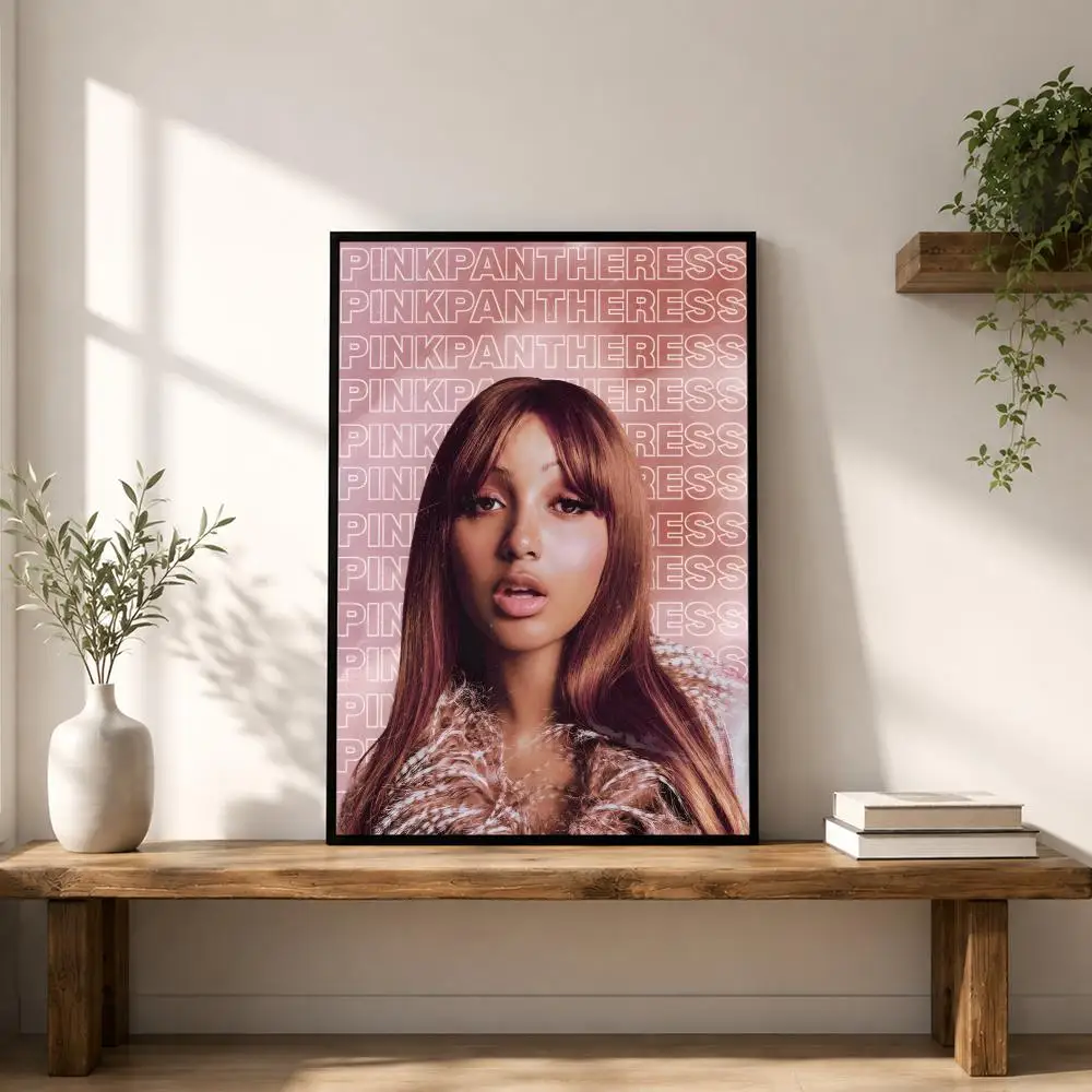 Singer P-PinkPantheress Poster HD-Kunst, wasserfest, selbstklebende Wanddekoration, Heimdekoration (Wohnzimmer, Schlafzimmer, Bar), ästhetisch – Detail 14
