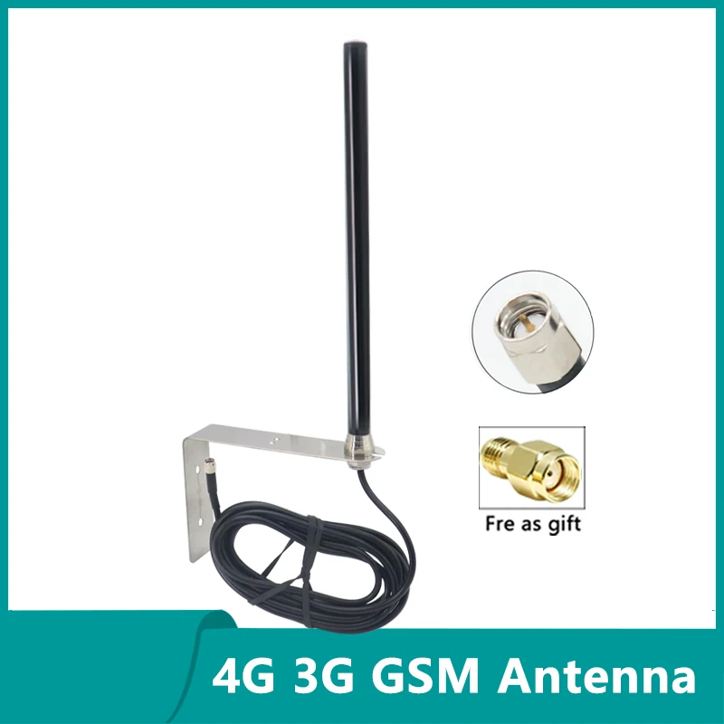 

4G LTE 3G GSM внешний WiFi Omni Helium Miner Aerial 698 ~ 2700Mhz 15dbi IP67 водонепроницаемая антенна с кронштейном