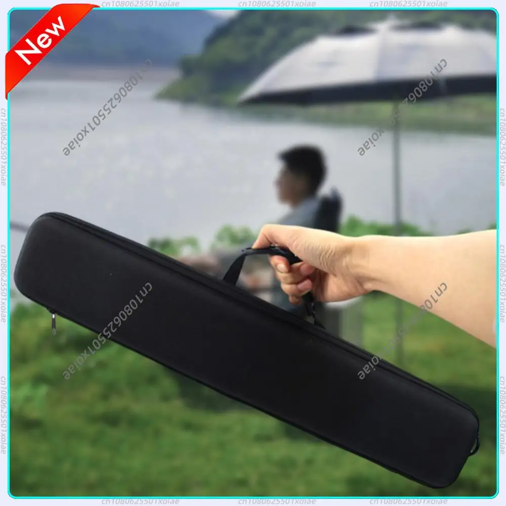 

Жесткий чехол-сумка для удочек с плечевым ремнем, дорожный футляр для удочек, сумка для хранения рыболовных снастей