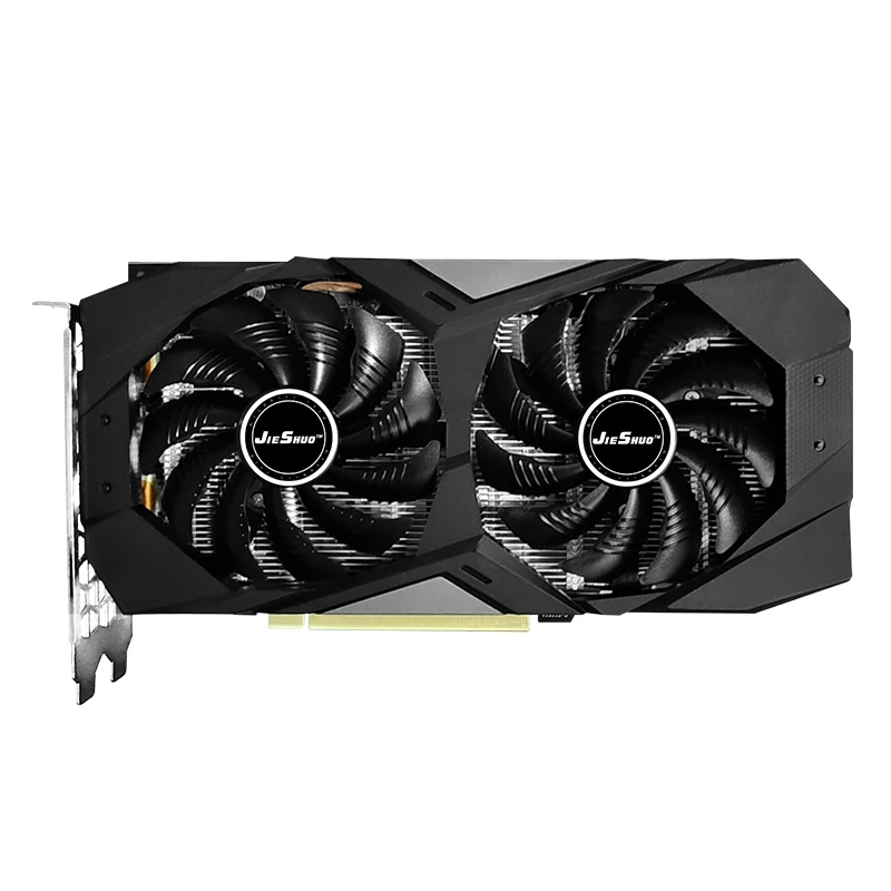 JIESHUO NVIDIA GTX 1660 Super 6GB gaming graphics card DDGR6 192BIT GPU gtx 1660super 6g supports computer desktop video office