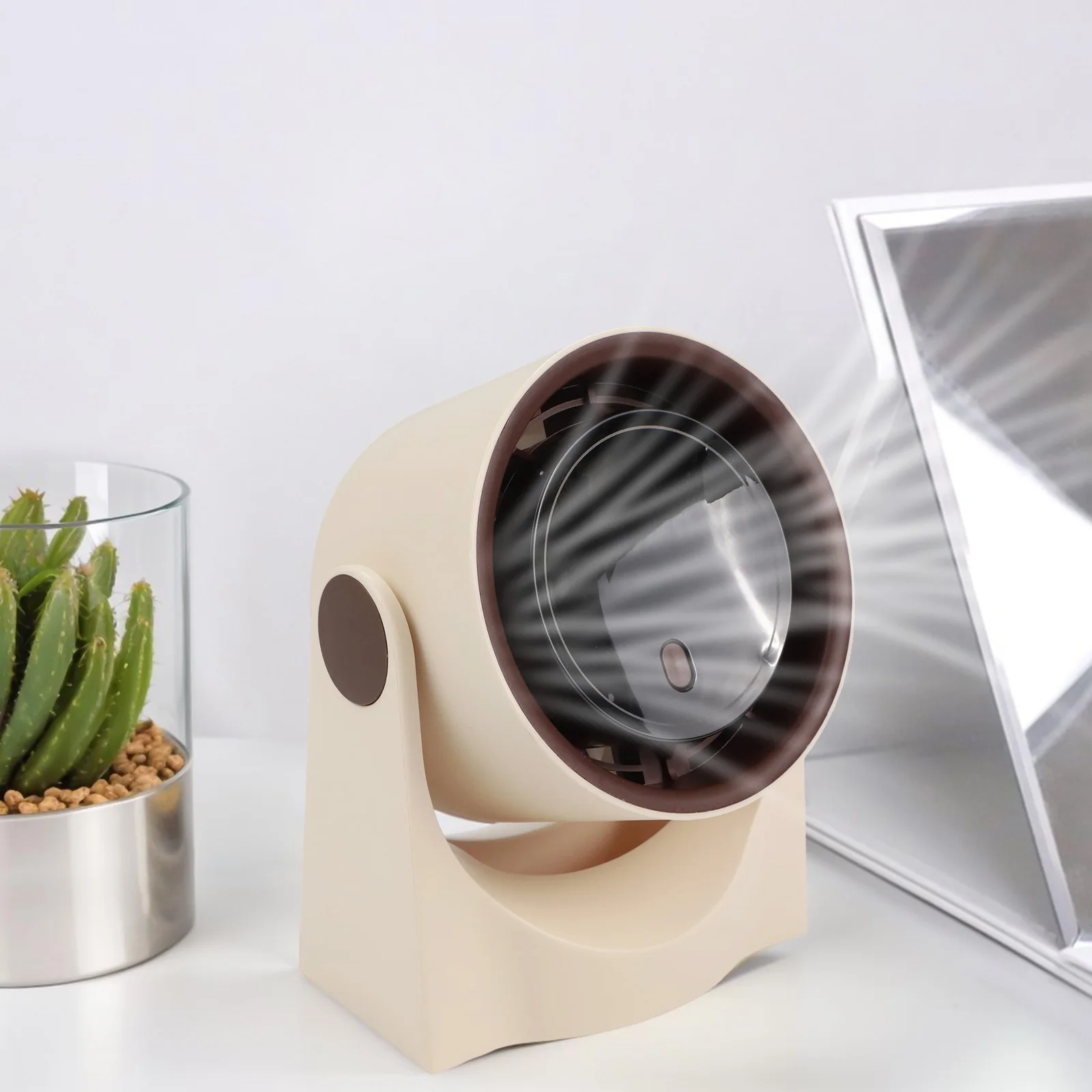 For Camping For Home Portable Cooling Fan Quiet Environment Use 16*13cm Portable Compact And Lightweight Design