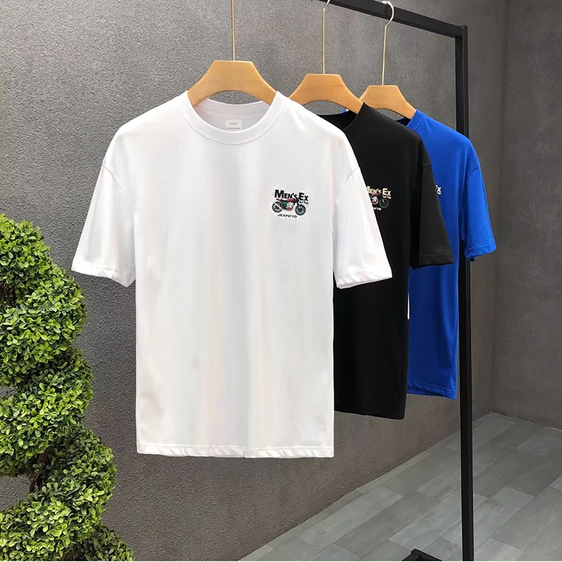 2024 Summer Men Clothing T Shirts Japan Fashion Harajuku Graphic T Shirt Men Trend Cotton Short Sleeve Tops Tees Men's M-5XL