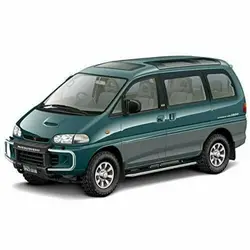 Aoshima 06140 Static Assembled Car Model Toy 1/24 Scale For Delica Space Gear 1996 Car Model Kit