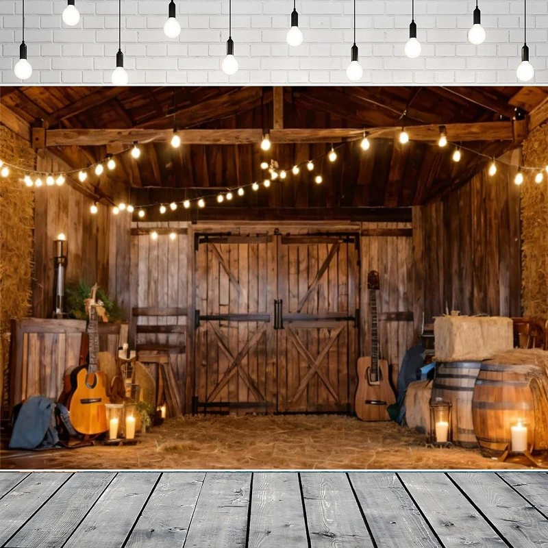 Фон для фотосъемки Дикий Запад деревянный дом дверь сарая Западная ковбойская вспышка день рождения детский душ принадлежности фото фон