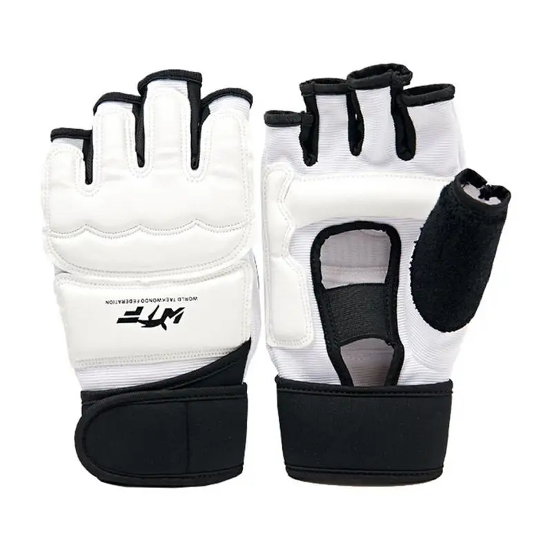 

1 Pair Of Boxing Gloves Half Finger Boxing Gloves For Taekwondo Durable Cool Easy To Take Off