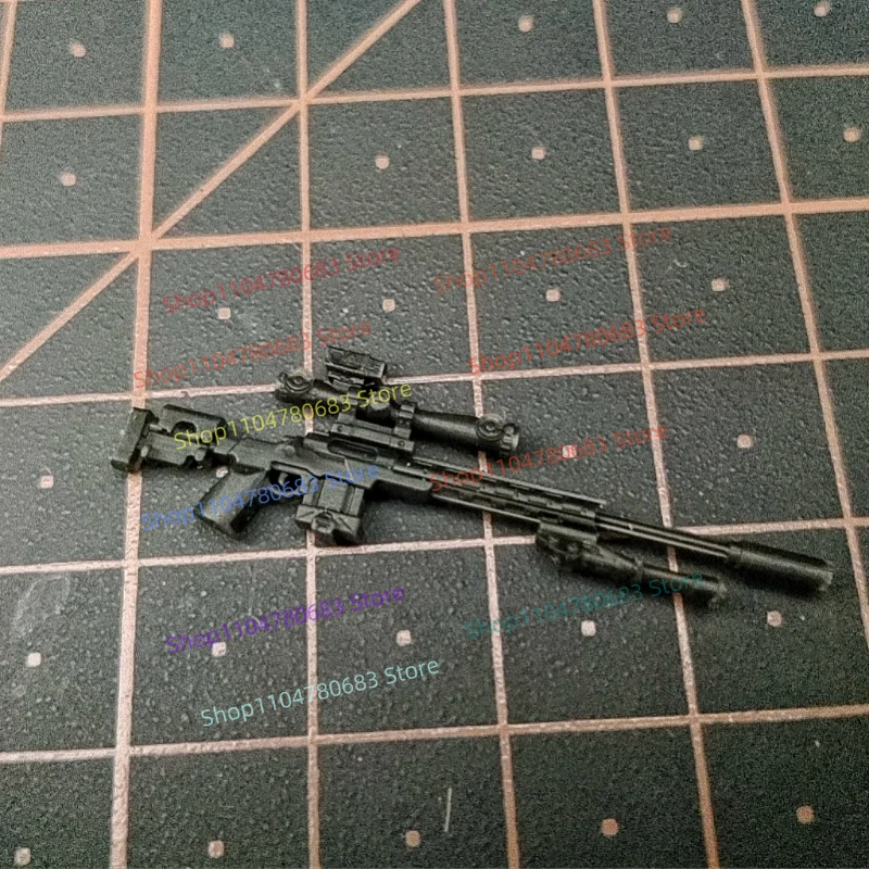MOC-Muñeca de bloques de construcción militar, Mini muñeco M700, Rifle de francotirador, juguete, colección de adornos de regalo