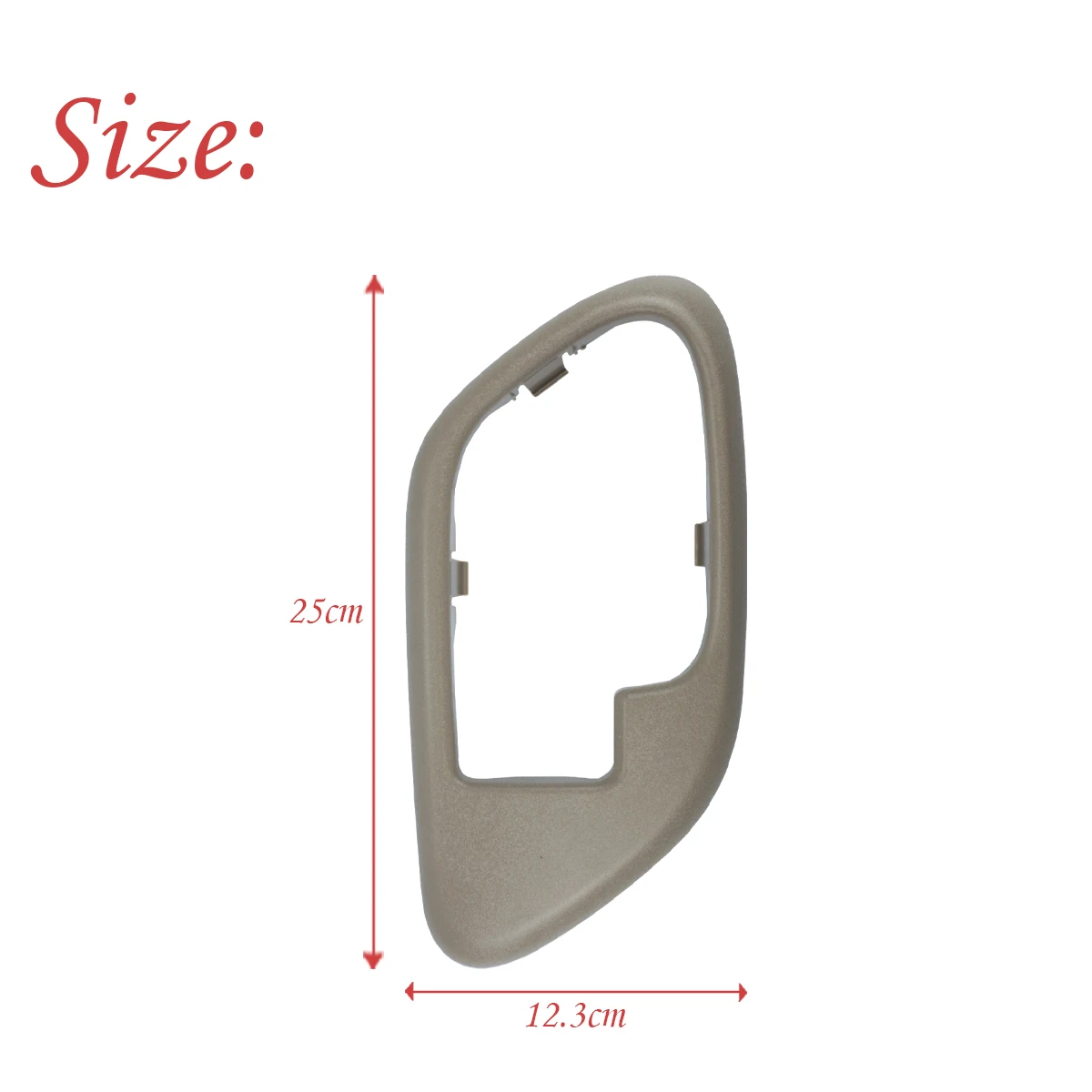 1 Pair Car Interior Door Handle Trim Plate Bezels Trim for Chevrolet GMC Truck Inner Accessories Left 15708079 Right 15708080