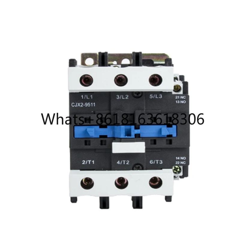 

95A AC Contactor 3Phase 3-Pole NO Coil Voltage 380V 220V 24V 50Hz