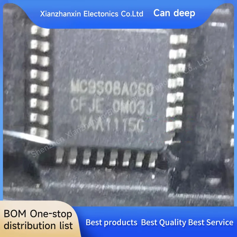 1pcs/lot Microchip Technology MC9S08AC60C Flash MCU 8-Bit Microcontroller 60K Counter JEDEC SOIC80