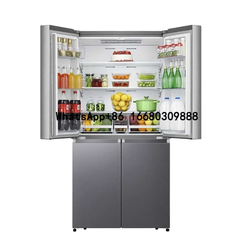 16 Cuft Electronic Touch Control 4 Doors Side By Side Refrigerator