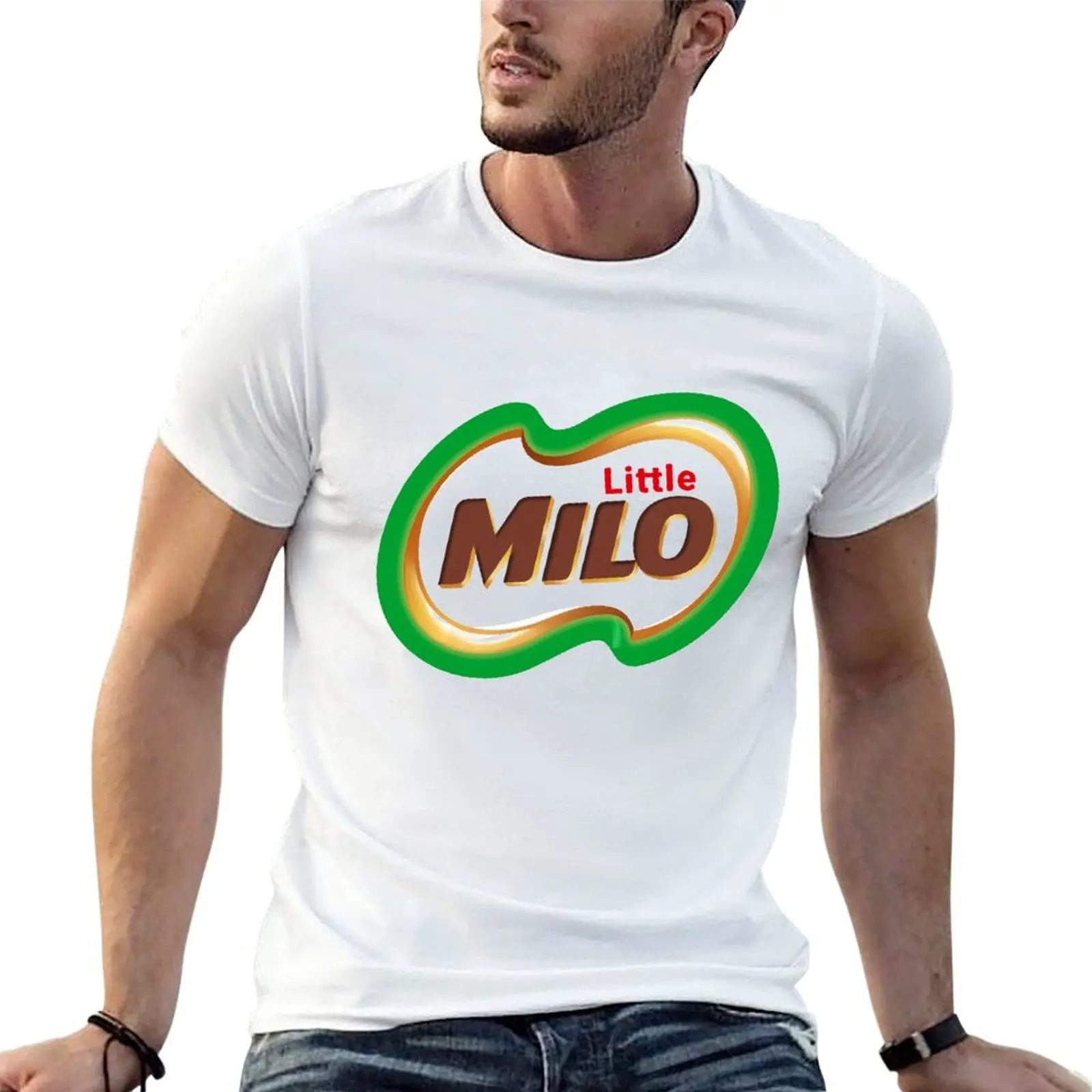 

Little Milo Drink Beverage T-Shirt man graphic t shirt funny t shirts dark humor T-Shirt