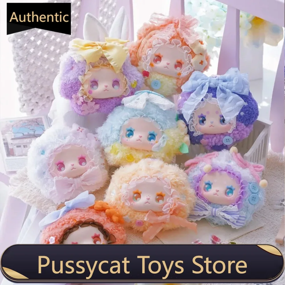 أصيلة لطيف إيما الأزهار مواسم سلسلة صندوق الغموض العصرية اللعب زخرفة مفاجأة هدية الفينيل أفخم دمية قلادة عمل الشكل