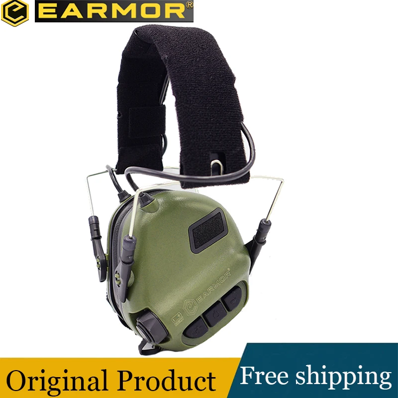 

EARMOR M31 MOD4 Airsoft Shooting Earmuffs Tactical Headphones Electronic Hearing Protection Shooting Headphones