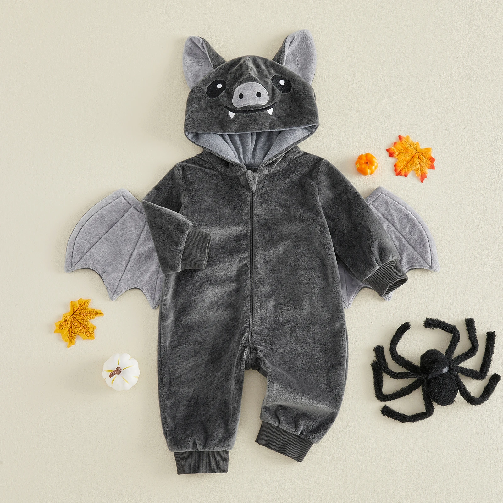 Mono con capucha para bebé rec - Baby Clothing Zip reseña y precio