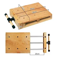 MINI3050 Woodworking Table Portable Desktop Miniature Multifunctional Beech Desktop Manual Workbench for Woodworking Industry