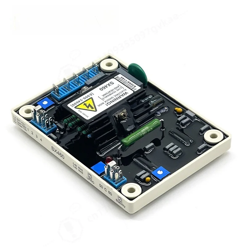 SX460 Automatic Voltage Regulator AVR, Brushless Generator Excitation Stabilizer Board with Under Frequency Protection Function