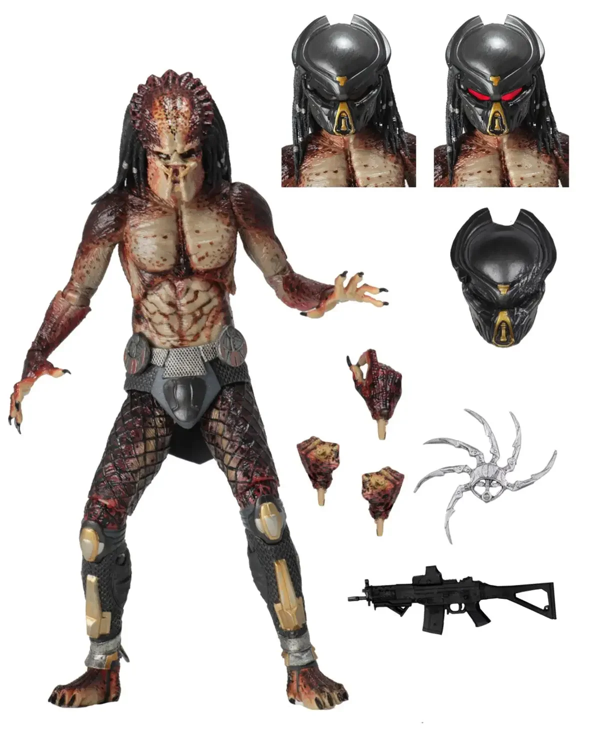 

Neca The Predator 2018 Movie LAB ESCAPE FUGITIVE Predator Ultimate Action Figure Toy Brinquedos Figurals Model Gift