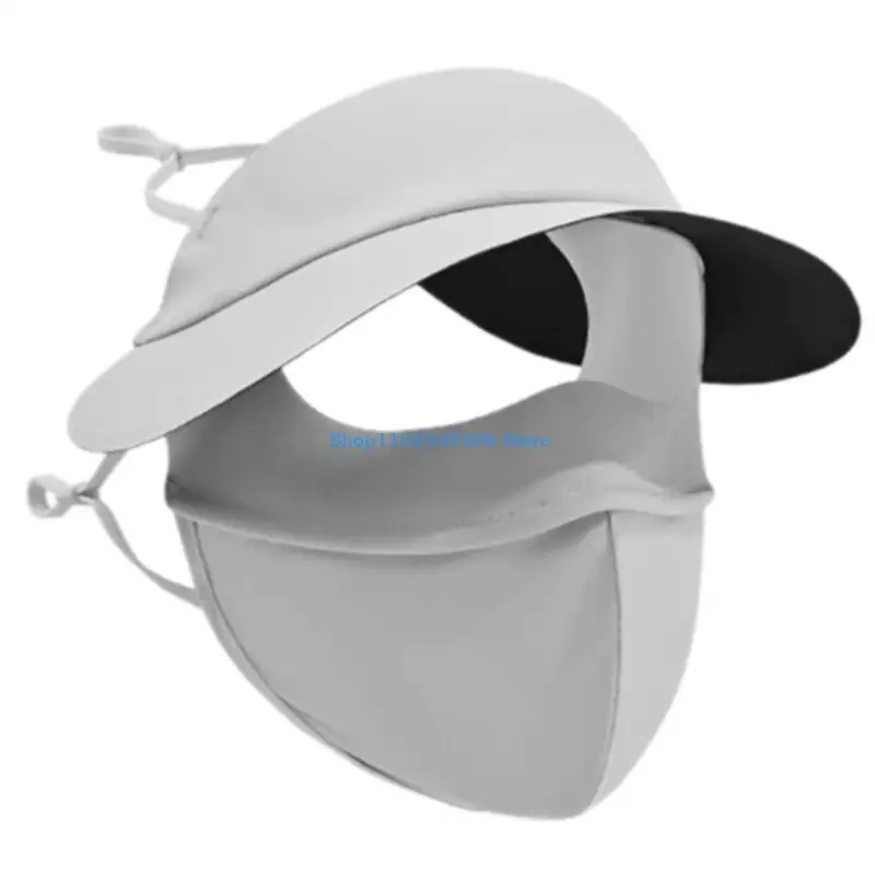 غطاء وجه نسائي 400A للأنشطة الخارجية لركوب الدراجات والتزلج يوفر حماية ممتازة من الشمس والرياح #5