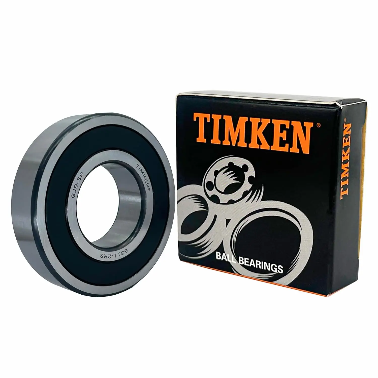 

Timken 6311-2RS Single Row Deep Groove Ball Bearing Rubber Sealed High Stability Low Noise Mechanical Replacement Parts